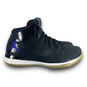 Nike Air Jordan 31 Space Jam Sneakers 848629-002 Shoes Black Youth 6 Women 7.5